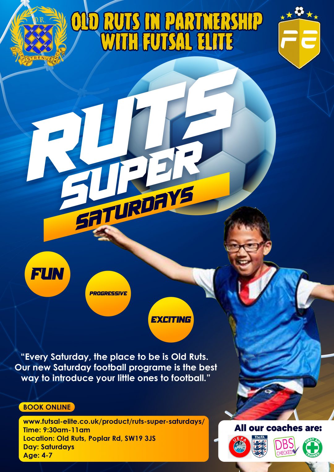 Ruts Super Saturdays - Old Rutlishians' Association